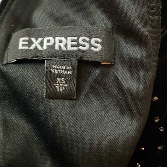 Express Black Studded Dress - Picture 4 of 7